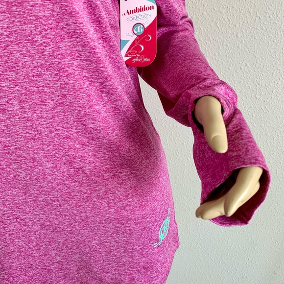 SPORT PULL OVER JACKET, PINK, - Picture 4 of 8